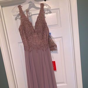 Blush Prom Dress